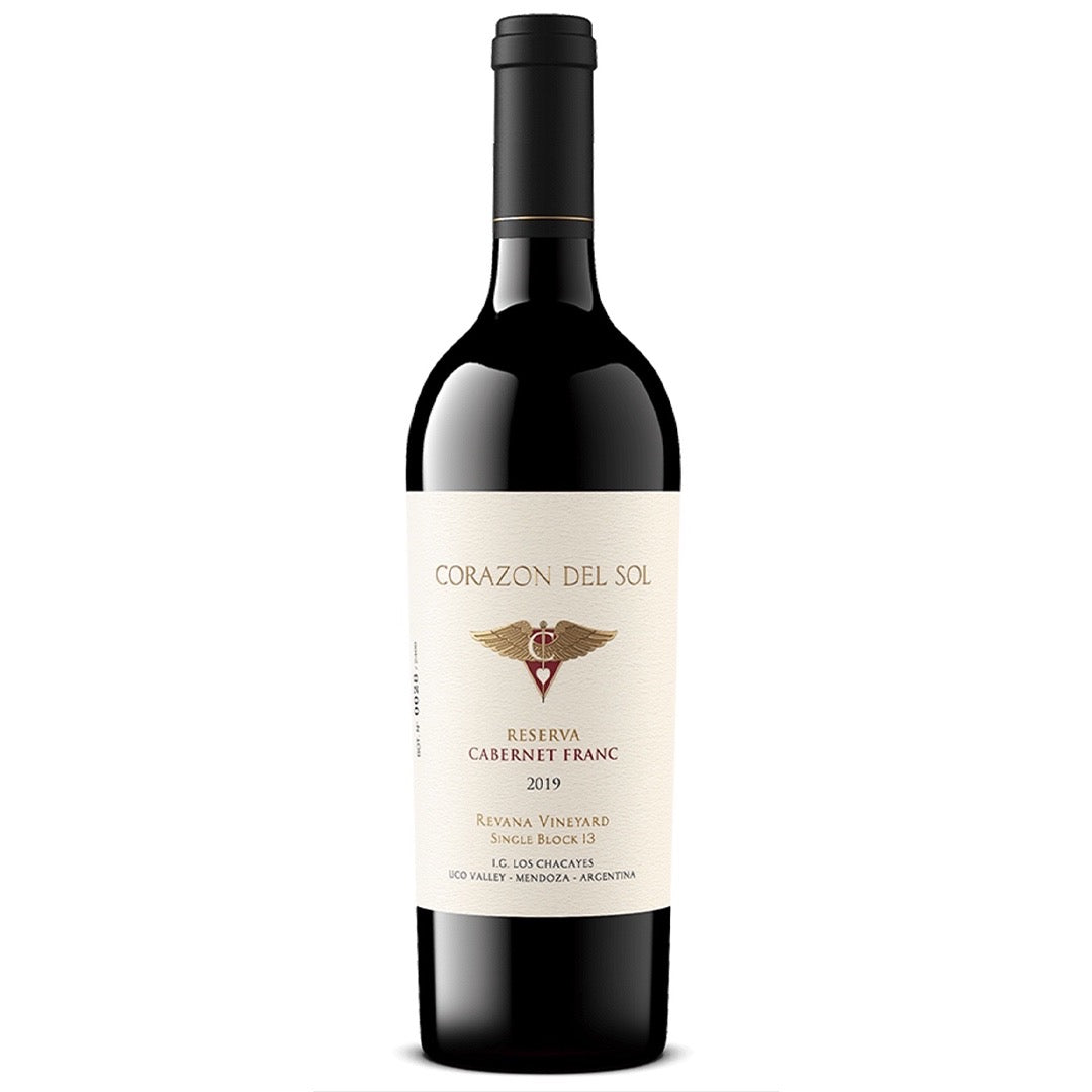 Corazón del sol reserva cabernet franc 2020