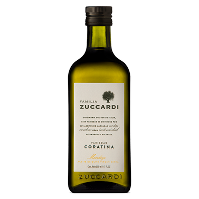 Aceite Varietal CORATINA Familia Zuccardi