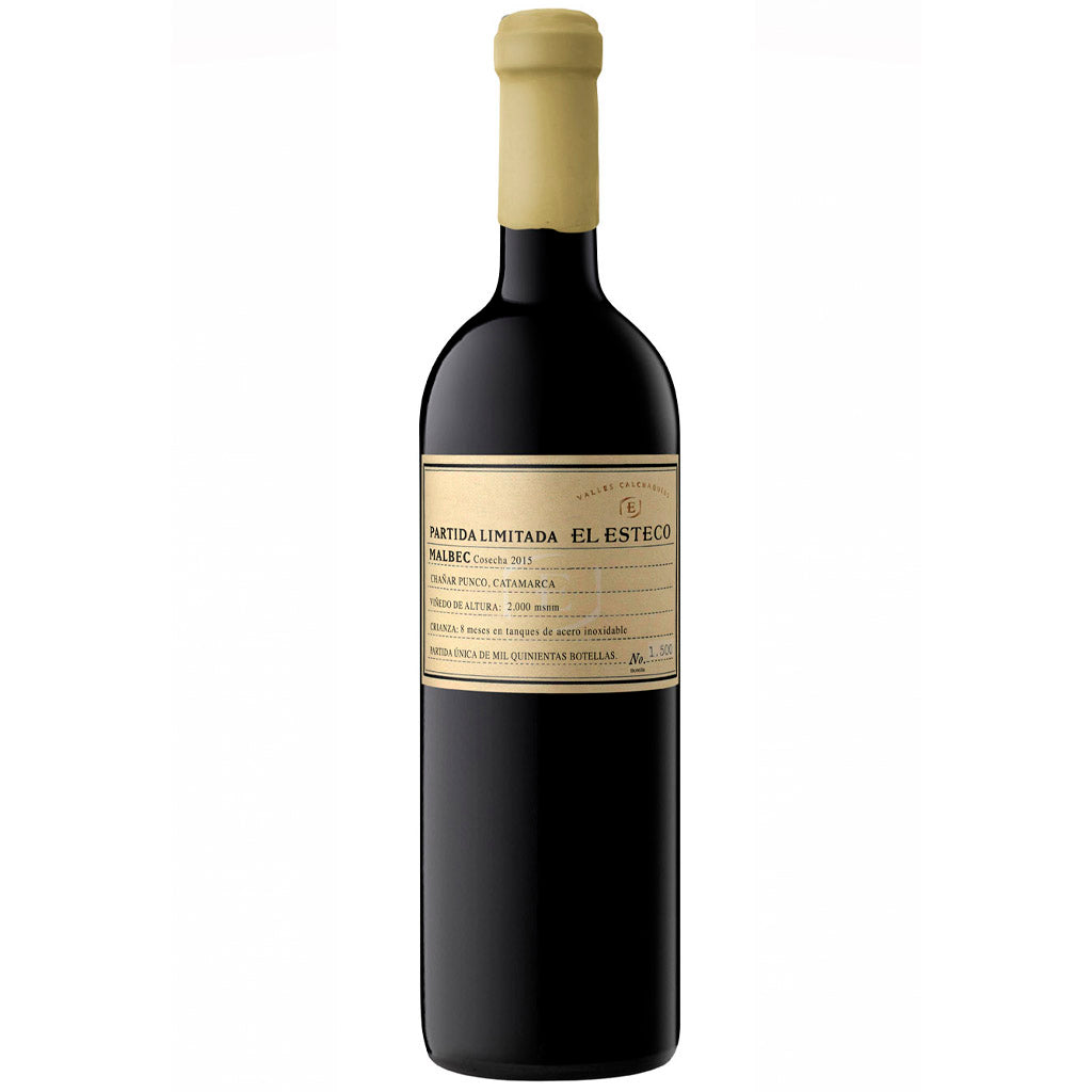 El Esteco Partida Limitada Malbec 2015