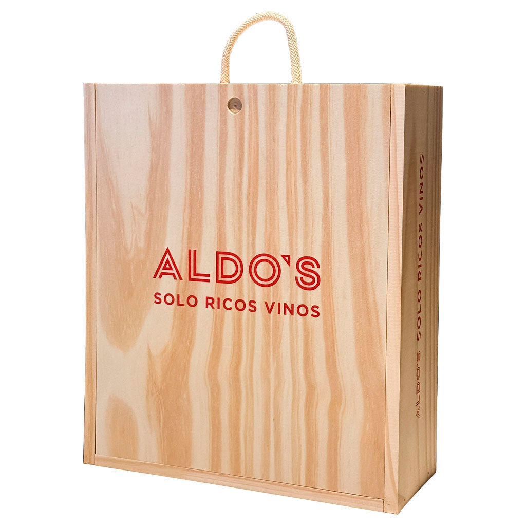 ESTUCHE ALDO'S DE MADERA x3